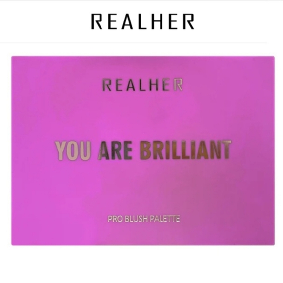 🎉2•$20/3•$28🎉 REALHER You Are Brilliant Pro Blush Palette - Picture 3 of 8